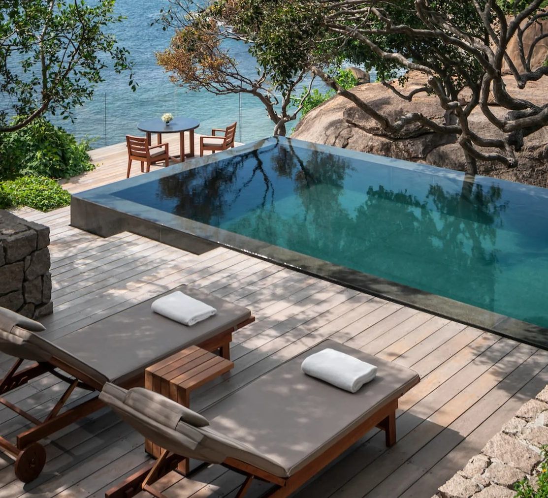 Ocean Pool Villa — бассейн и терраса