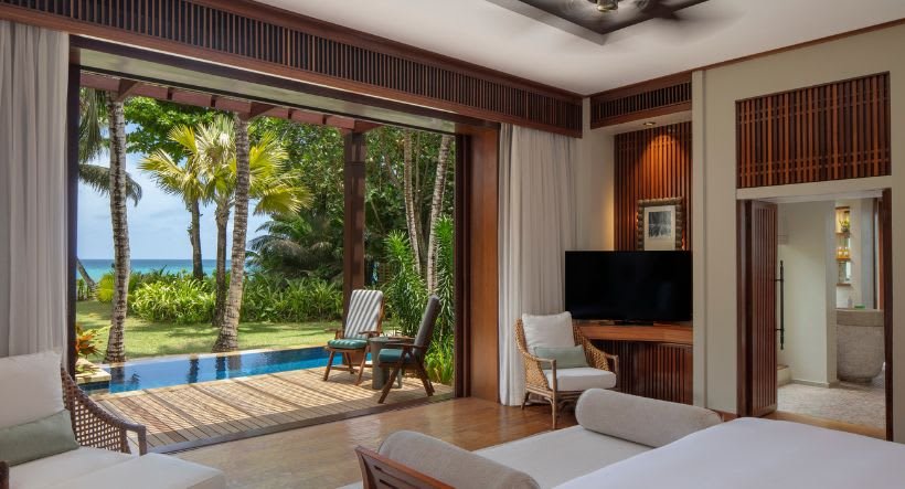 Anantara Maia Seychelles — вилла с бассейном