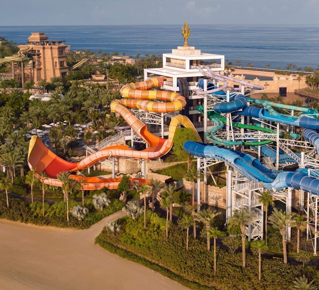 Aquaventure и курорт с воздуха