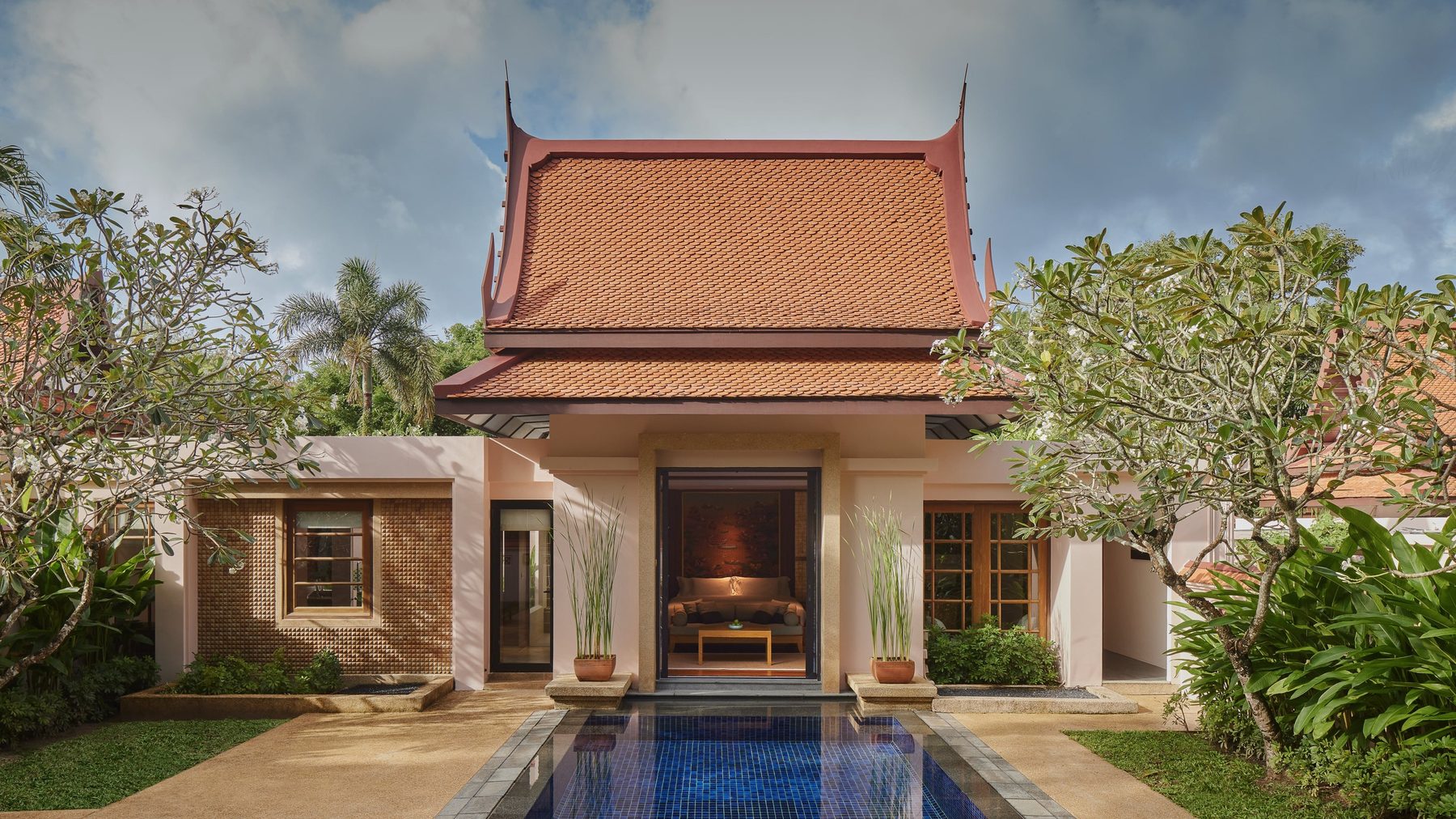 Banyan Tree Phuket — вилла с собственным бассейном в саду комплекса Laguna