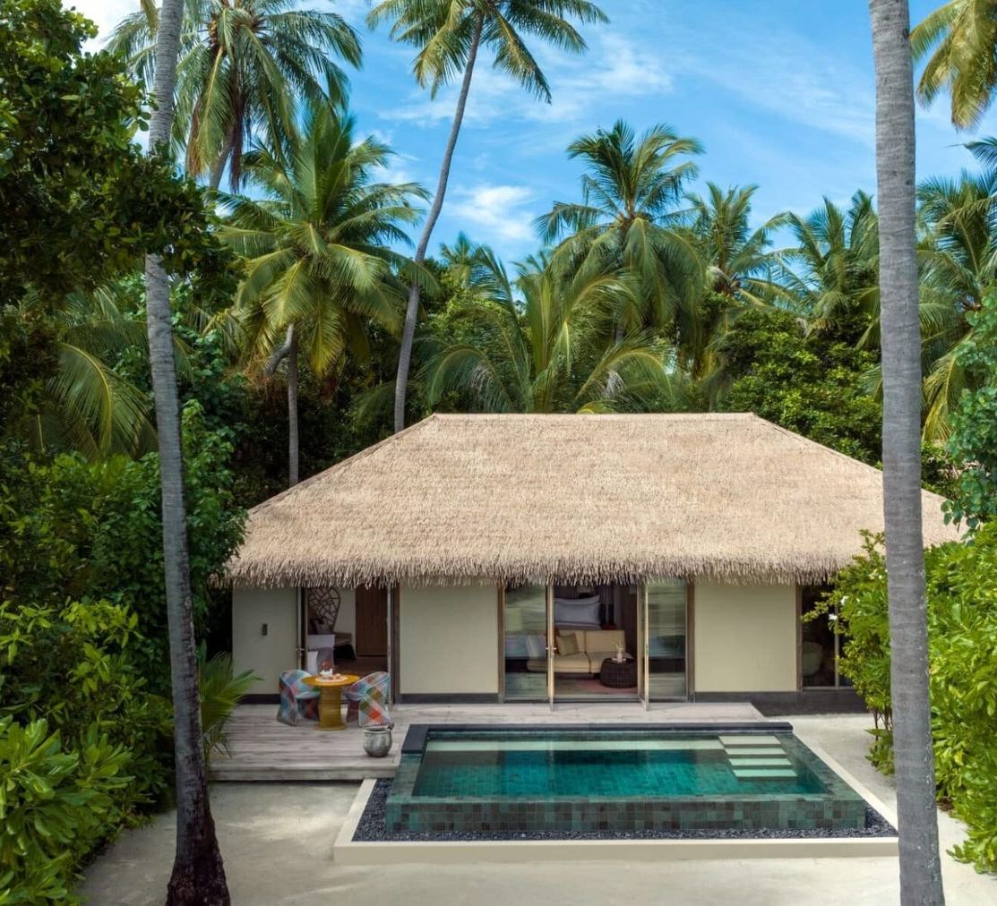 Family Beach Pool Villa у пляжа