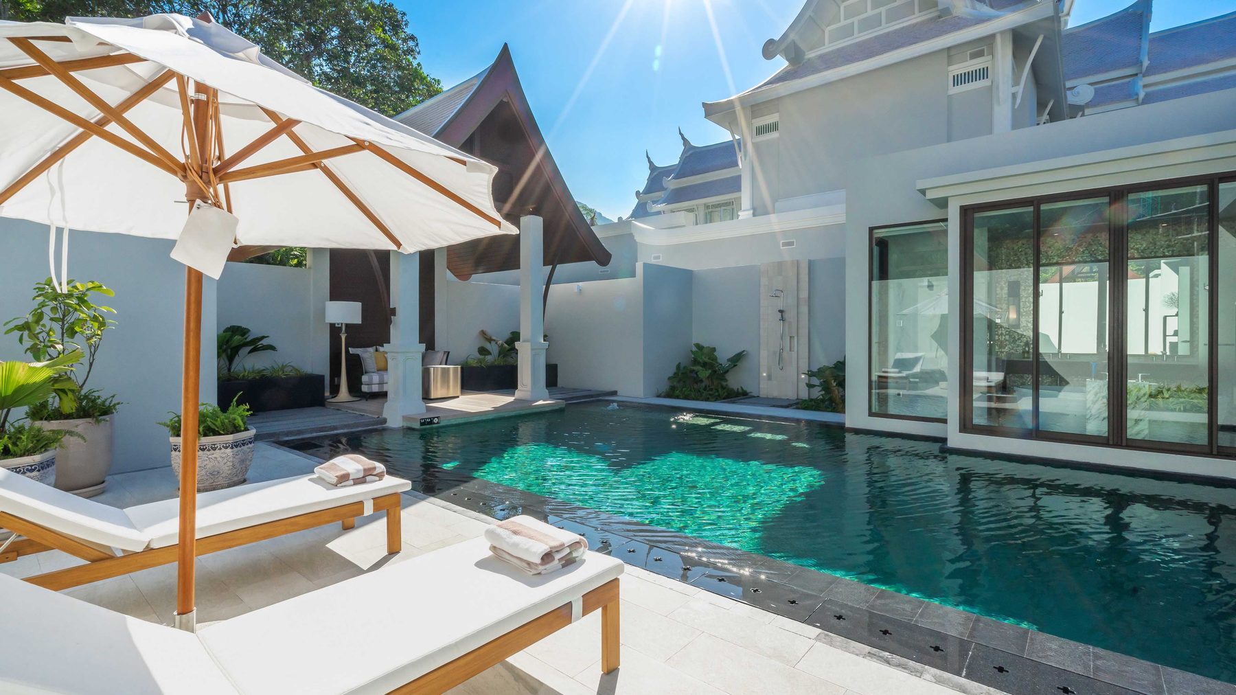 InterContinental Phuket — вилла с частным бассейном 50 м² на склоне над Камалой