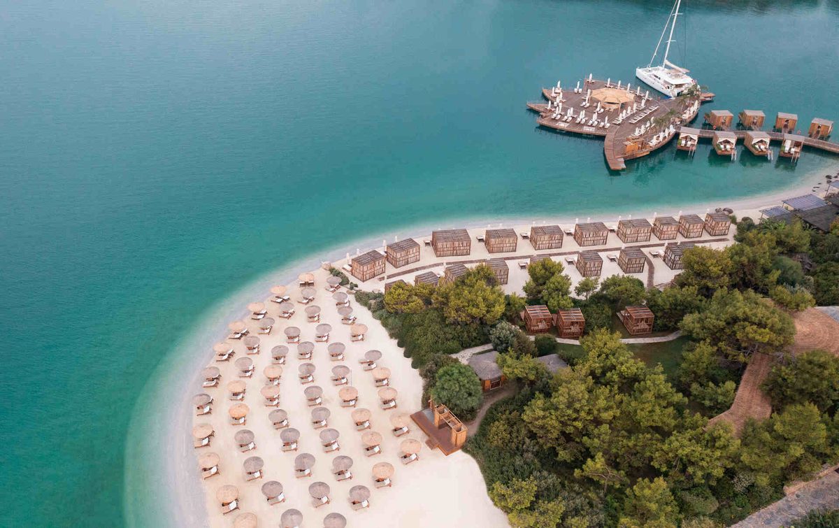Lujo Bodrum — марина и бунгало над водой
