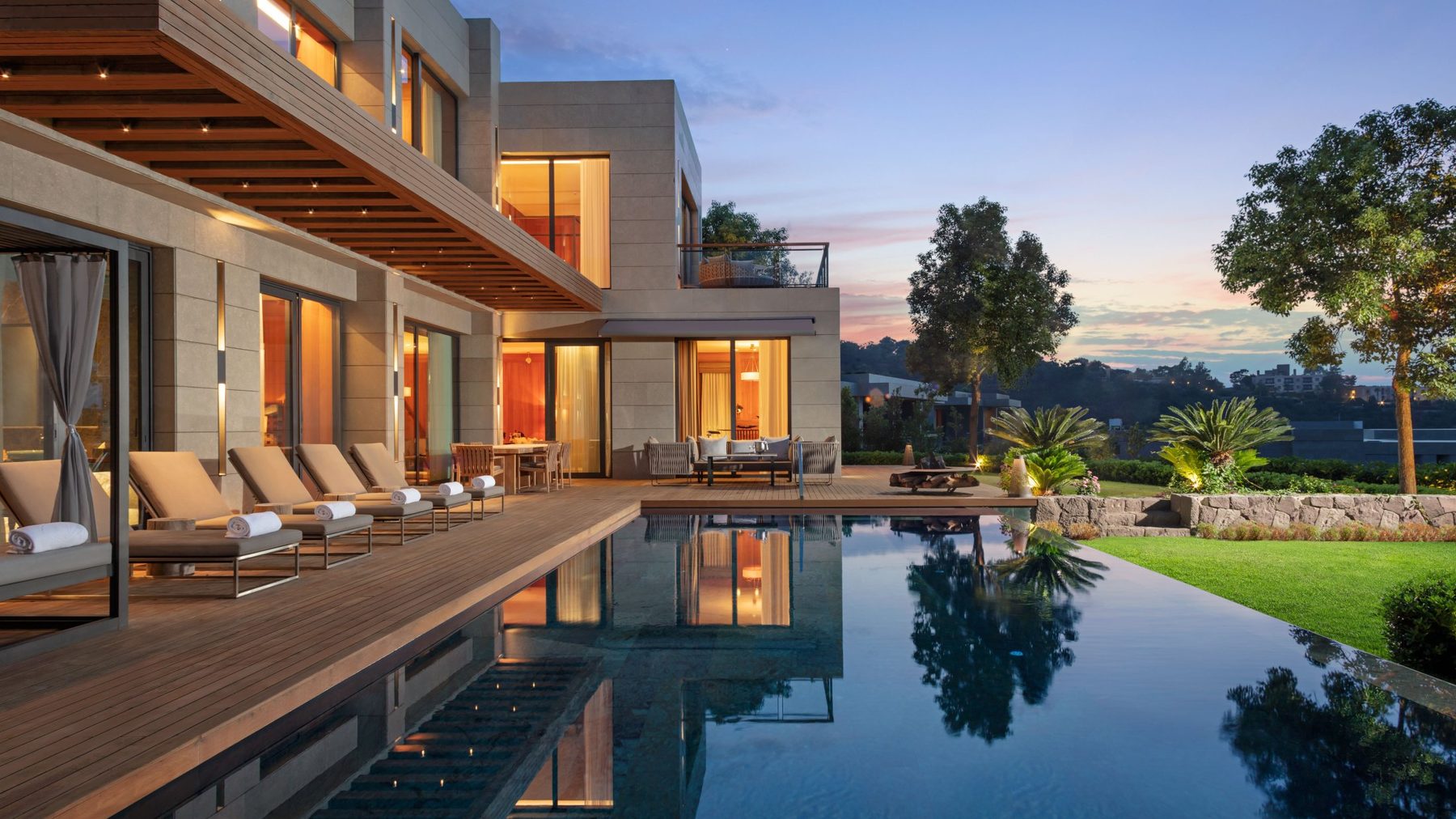 Mandarin Oriental, Bodrum — вилла с бассейном над Райской бухтой