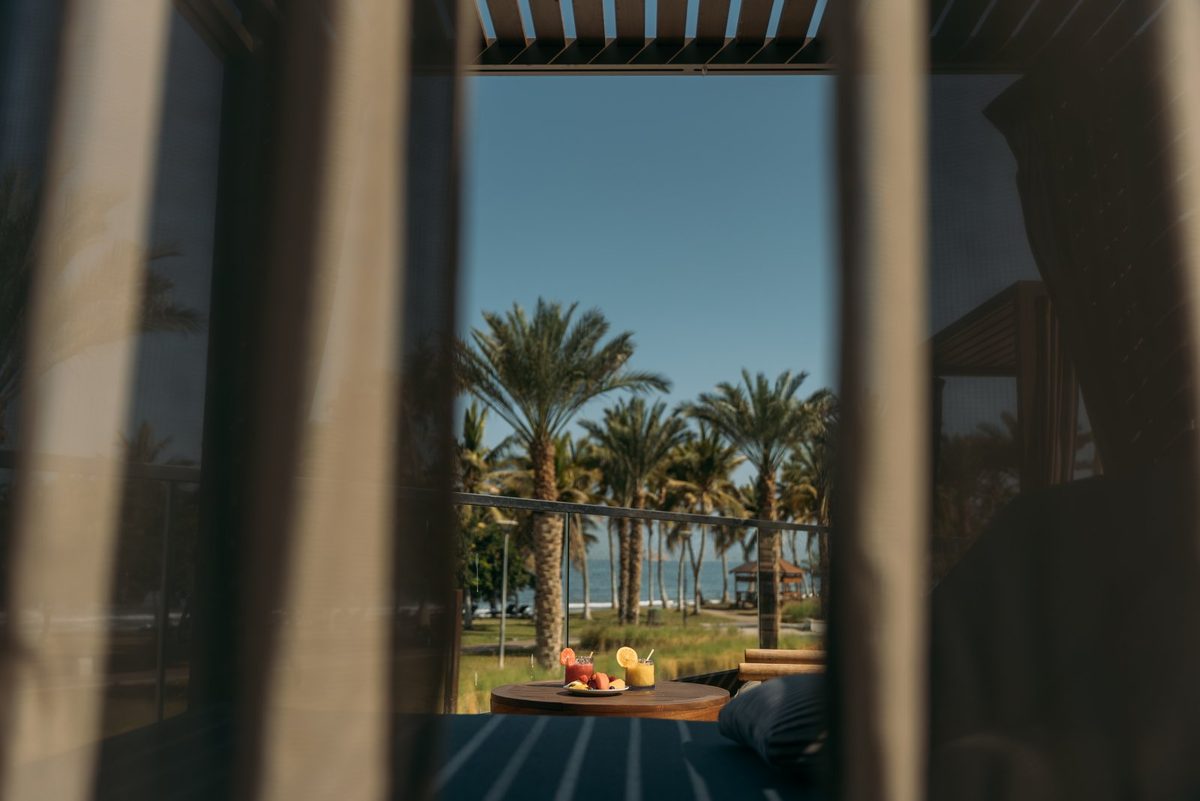 Mandarin Oriental Jumeira — вид с террасы номера