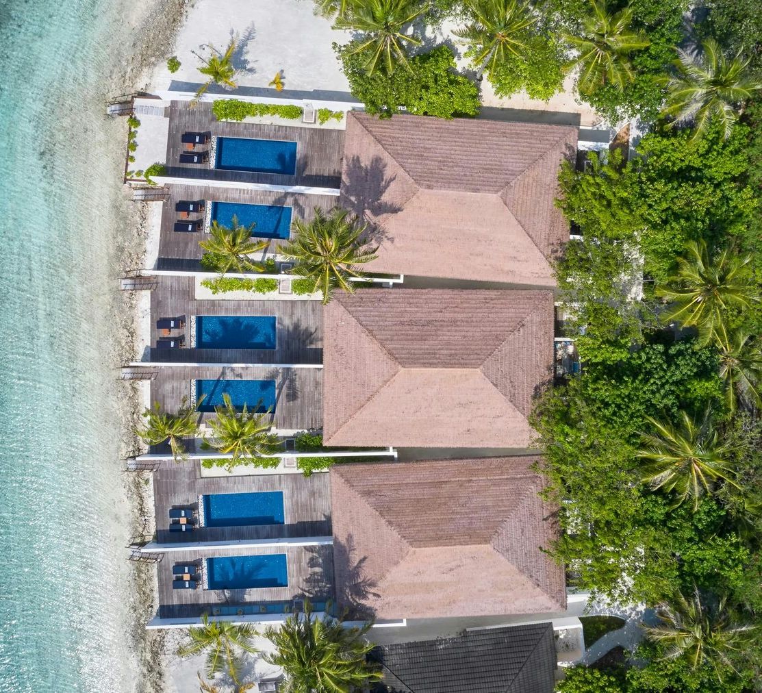 Ocean Beach Pool Villas с воздуха